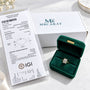 LAB Radiant Cut Engagement Rings
