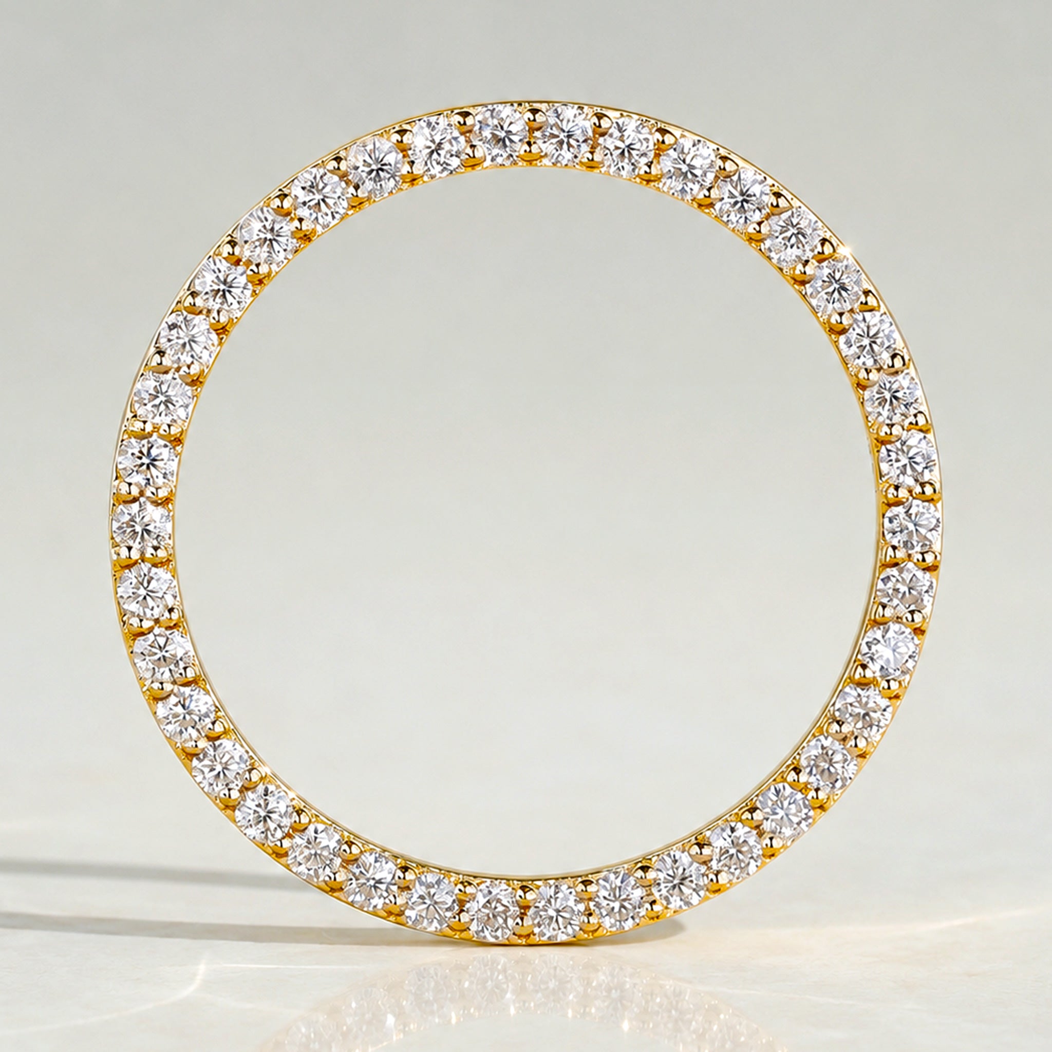 Modern Design Round Cut Lab Grown Diamond Side Pave Enternity Women's Wedding Band #MCWBL0065