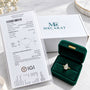 LAB Pear Cut Engagement Rings